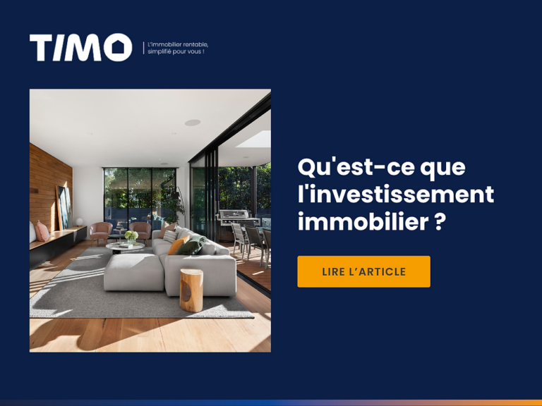 Qu&rsquo;est-ce que l&rsquo;investissement immobilier ?