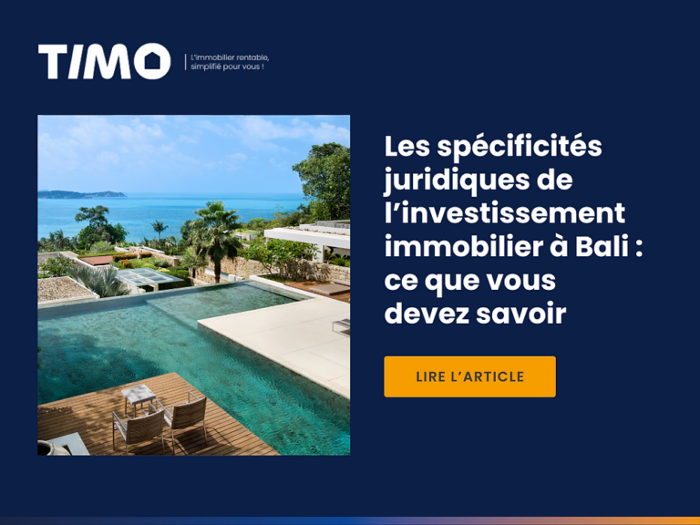 Les spécificités juridiques de l&rsquo;investissement immobilier à Bali : ce que vous devez savoir